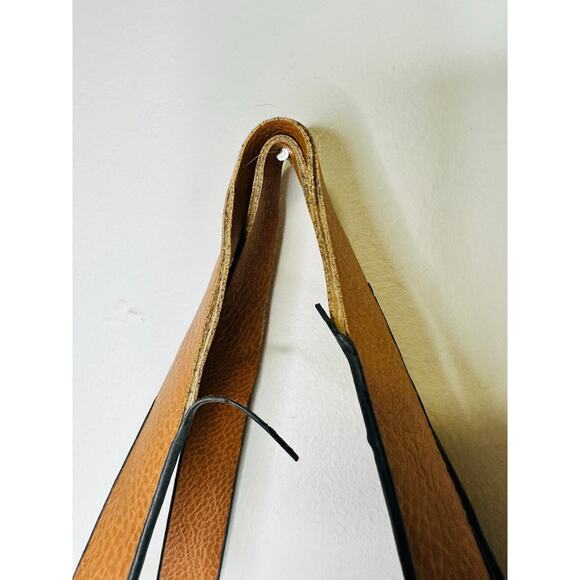 BEVERLY HILLS  POLO CLUB Brown Braided Handle Large Size Tote Handbag - Picture 6 of 14